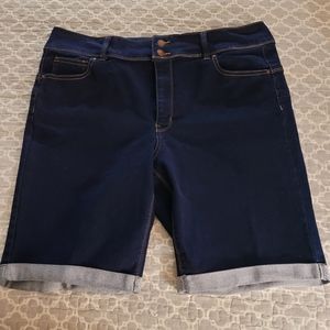 Wax Jean Shorts